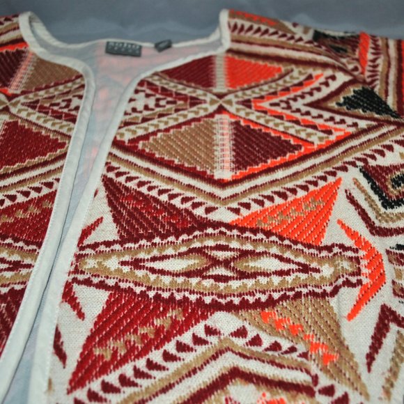 Soho New York & Company Abstract / Aztec Print Blazer. Sz XL - Picture 6 of 14